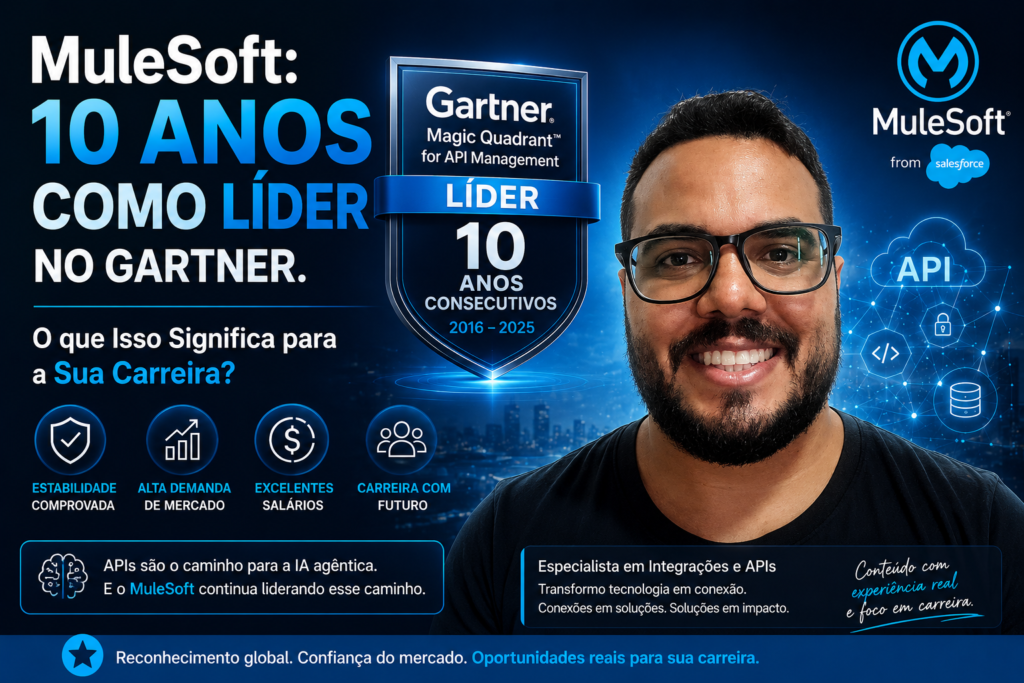 MuleSoft: 10 Anos Como Líder no Gartner. O que Isso Significa para a Sua Carreira?